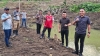 Ditemani Kadis KP dan Karo Umum, Pj Bahtiar Terbar Bibit Kangkung hingga Timun di Area Kolam