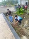 Semangat Gotong Royong, ASN BKD Sulbar Gelar Kerja Bakti Perdana 2025