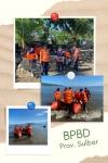 Hari Kelima Pelatihan Peningkatan Kapasitas Penanggulangan Bencana Tahap III BPBD Sulbar, Latihan Lapangan Penyelamatan di Laut