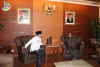 Gubernur Sulbar HM.Ali Baal Masdar melakukan pertemuan dgn Menseskab Pramono Anung