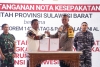 PJ Bahtiar - Kapolda Irjen Pol Adang Ginanjar- Danlanal - Danrem, Komitmen Bangun Ekosistem Ekonomi Hijau dan Biru di Sulbar