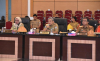 Gubernur Sulbar, Ali Baal Masdar ,Wagub Enny Anggraeni Anwar dan Sekprov Sulbar, Muhammad Idris,Gelar Rapat Evaluasi Kinerja Bersama Jajaran OPD