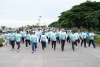 Fun Walk dan Donor Darah Meriahkan HUT Korpri ke 53 di Sulbar