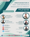 Hadiri Webinar BPSDM Sulbar, Bahas Pengalaman Dari Berwisata Jadi Pengelola Wisata