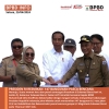 BPBD Turut Sambut Kedatangan Presiden Jokowi di Sulbar
