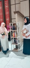 Dorong Literasi ASN, Dinas Perpussip Sulbar Tinjau Pojok Baca di Biro Umum dan Dinas Kominfo