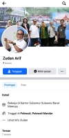 Hati-hati Akun Facebook Catut Lagi Nama PJ Gubernur Sulbar, Zudan Arif