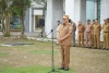 Pimpin Apel Pagi, Pj Gubernur Sulawesi Barat,  Bahtiar Ingatkan Pejabat Pemprov Bekerja Profesional