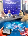 Dinas Kominfo Sulbar jadi lokus wawancara riset FEB UGM terkait ETPD (Elektronifikasi Transaksi Pemerintah Daerah)