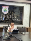 Kepala Bapperida Sulbar Sampaikan Masukan Hasil Asistensi Pra-Evaluasi Kinerja Pj. Gubernur Sulbar
