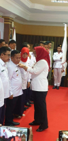 Wagub Sulbar Melantik Pengurus Dewan Kehormatan Dan Pengurus PMI Kabupaten Majene 2019-2024