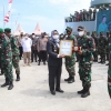 Hadiri Pelepasan Satgas Penanggulangan Gempa Bumi, Enny Sampaikan Terima Kasih kepada TNI