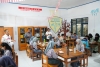 Pj Gubernur Bahtiar Hadiri Uji Coba Makan Bergizi Gratis di SMKN 1 Mamuju dan Bagikan Bantuan
